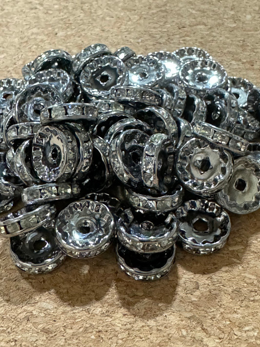 Gunmetal Flat Spacer 12mm